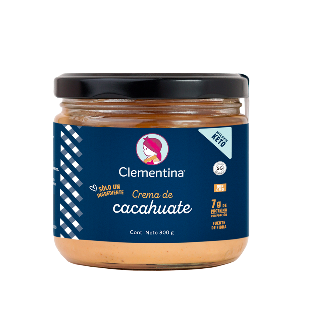 Crema de Cacahuate Clementina 300g