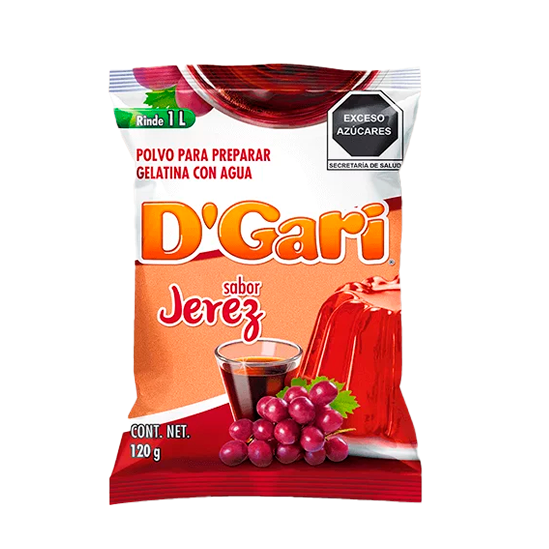 Gelatina Jerez D Gari 140g