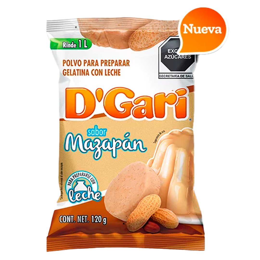 Gelatina Natural Mazapan D'Gari 120g
