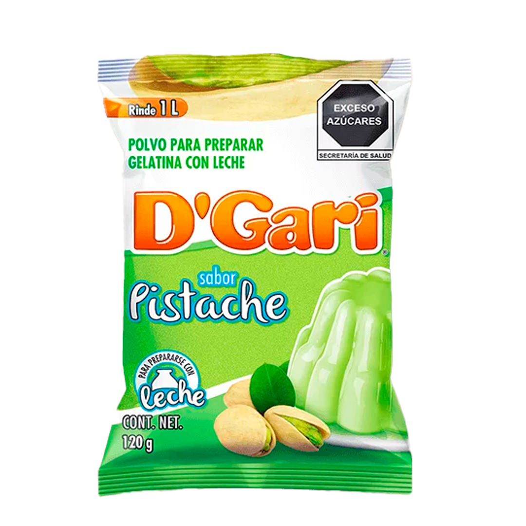 Gelatina pistache D'Gari 140g